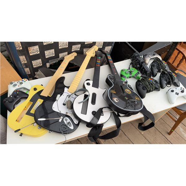 Xbox and Nintendo DS Game Accessories, Controllers, and Games, No Console Included