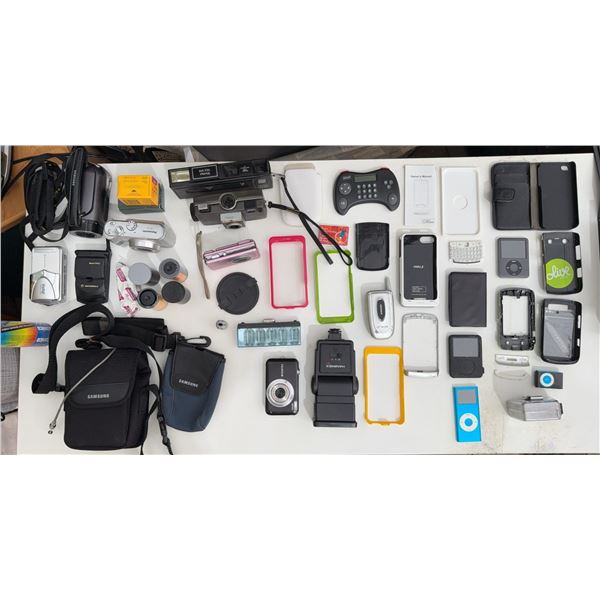 Cameras and Electronics Lot