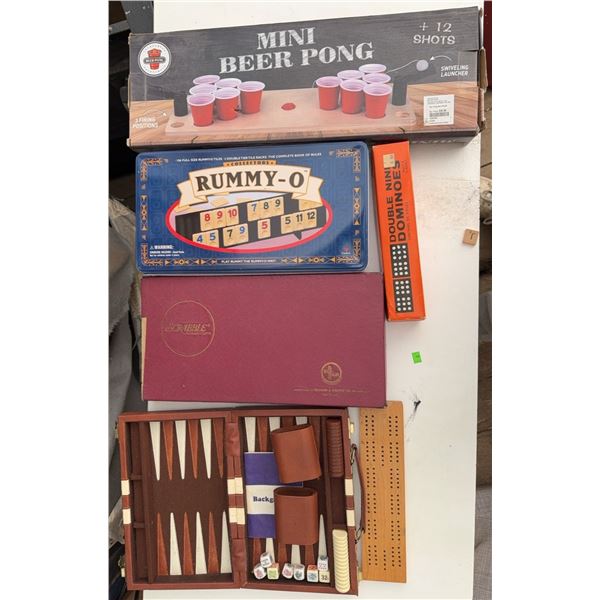 Board and Parlor Games Lot Including Selchow & Righter Scrabble, Backgammon, and more