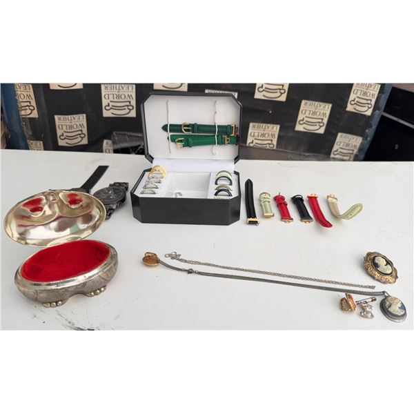 Watches, nk HILL Straps, Jewellery, and Cameos