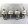Image 1 : 4x outdoor lanterns