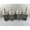 Image 3 : 4x outdoor lanterns