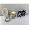 Image 1 : Lot of vintage vases & cookie jar