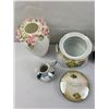 Image 3 : Lot of vintage vases & cookie jar