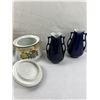 Image 4 : Lot of vintage vases & cookie jar