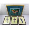 Image 1 : Lot of framed wall art