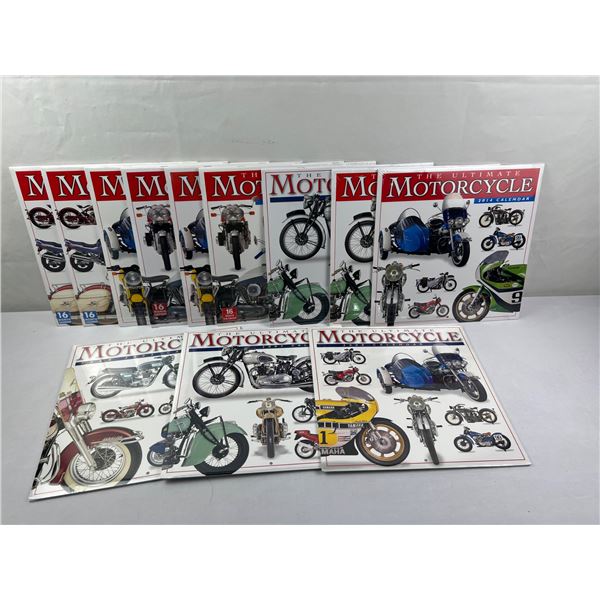 Motorcycle wall calendars