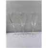 Image 1 : Cristal d'Arques champagne flutes