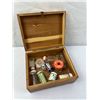 Image 1 : Box of vtg pharmacy, toiletry bottles