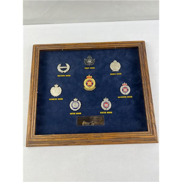 Military/Police Service badge collection