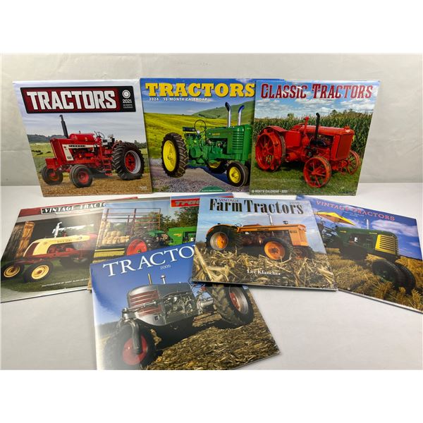 Tractor wall calendars
