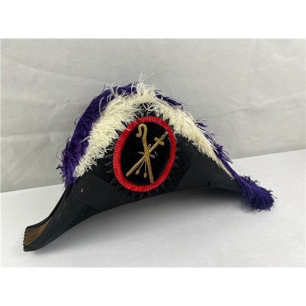 IOOF Bicorn Ceremonial hat