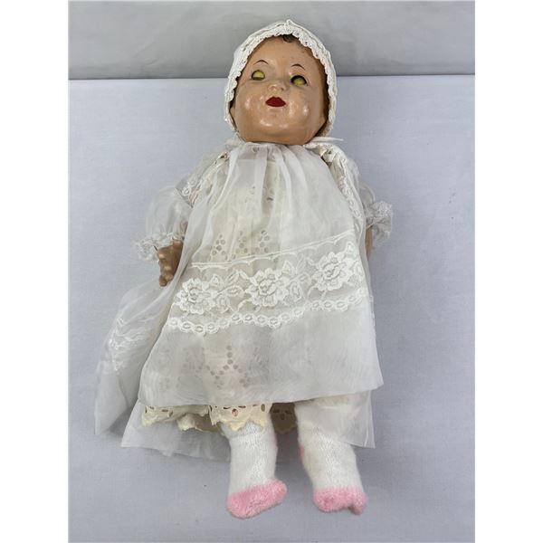 Vtg Reliable composition doll
