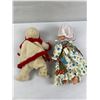 Image 2 : pair of vintage baby dolls