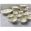 Image 2 : Set of MCM Royal Swan "Flamingo" china
