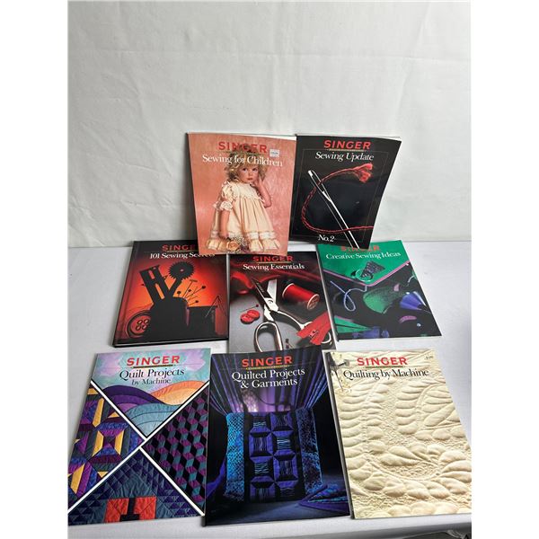 VINTAGE SINGER SEWING BOOKS