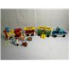 Image 1 : 12 PIECES FISHER PRICE 1970'S TRAIN - WORKS