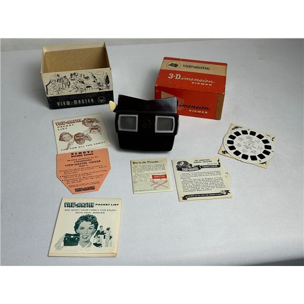 3D VIEWMASTER WITH SLIDES