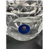Image 3 : Set of 4 Vintage Royal Copenhagen Crystal Lotus Candle Holders/Bowls