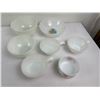 Image 2 : Vintage Anchor Hocking Fire-King Milk Glass Bowls