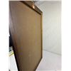 Image 5 : Hanging Wooden Corner Display Shelf with Leaded Glass Doors