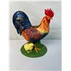 Image 1 : Ceramic Rooster & Chicks Tealight Farmhouse Candle Holder