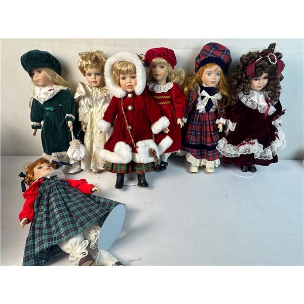 1990's Porcelain Dolls