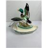 Image 1 : Vintage 1954 Lane & Co Ceramic Flying Mallard Duck TV Lamp and Planter. Includes authentic bulb