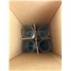 Image 5 : New 8 Libbey Green Candlestick Holders & Goblets Set & 2 Luminarc Salad Bowl and Platter