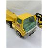 Image 2 : Tonka Tractor & Trailer With Tonka Backhoe