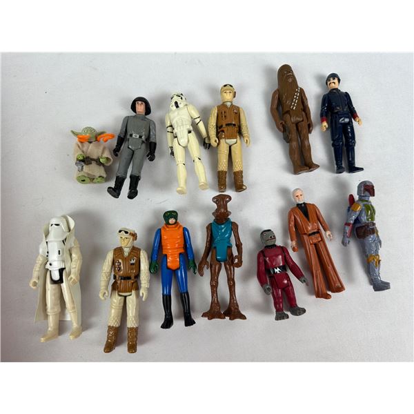 13 Kenner Vintage StarWars Action Figures
