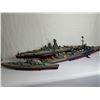Image 1 : 3 Hand Assembled Ship Models - Very Vintage