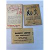 Image 2 : 1955 Canadian Football Schedule & 1959 Baseball Rules