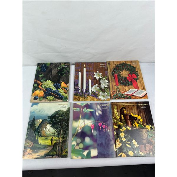 6 Books - Ideals 1960s
