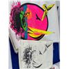 Image 3 : 5 Vintage Velvet/felt Paint By #