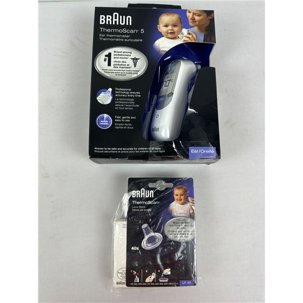 Braun ThermoScan 5 & Extra Filters