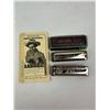 Image 1 : 2 Hohner Harmonica  & Book how to Play