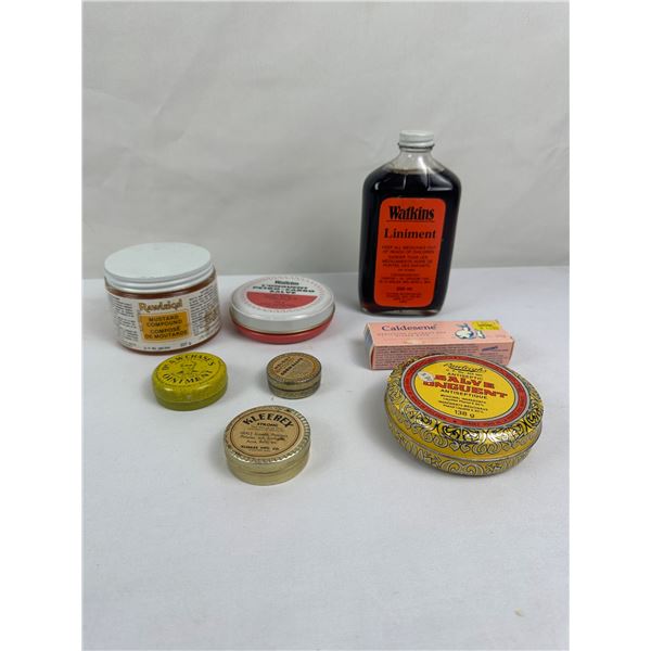 Vintage Watkins / Rawleighs & More Salves, Liniment & Ointment
