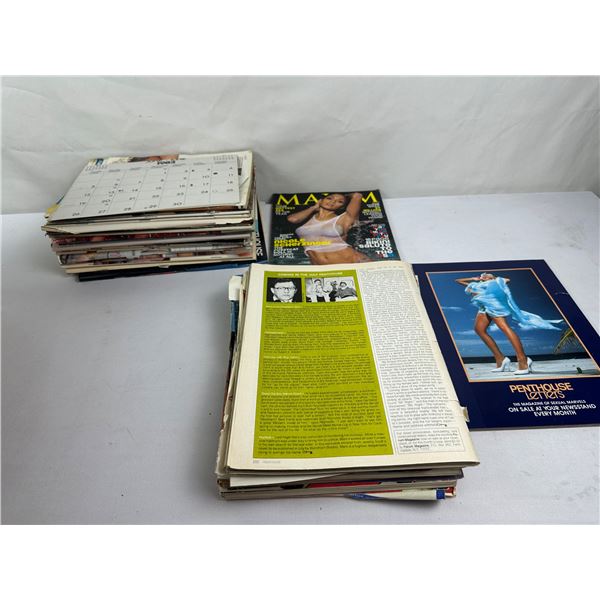 Large Box Assorted XXX Magazines
