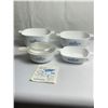 Image 1 : CorningWare Cornflower Blue set with original pamphlet