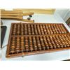 Image 2 : Vintage wood decor-vintage game board lot, game board, wood rack, plate rack, abacus board