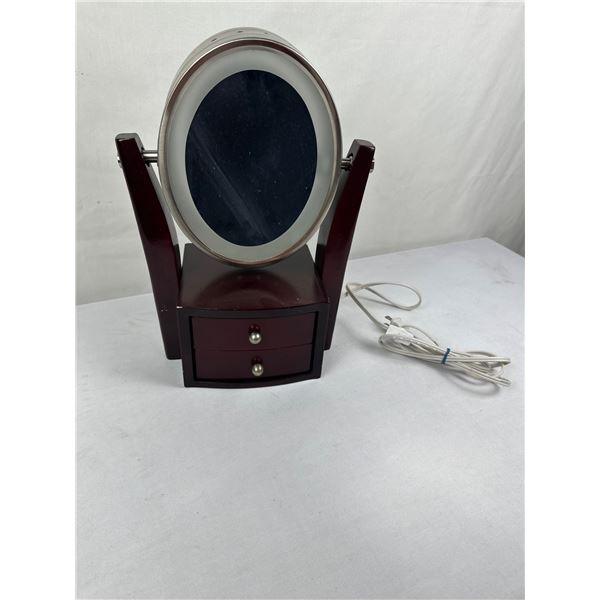 Mackup Mirror & Earrings