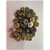 Image 1 : Military Button Lot Assorted Army Corps QVC Thomas Carlyle Rosenthal King And Queen Crowns