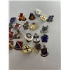 Image 3 : 30 US Army DUI Badges Pins Various Conditions Some Previously Mounted Military Insignia Lot