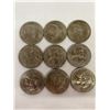 Image 1 : 9 Crowns Great Britain 1981 Charles & Diana Wedding Commemorative, 1977 Queen's Jubilee & 1965 Great