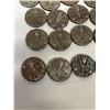 Image 2 : WW2 20X Mixed 1944-1945 Victory Nickles 5 Cents