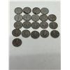 Image 1 : WW2 20X  Mixed 1944-1945 Victory Nickles 5 Cents