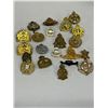 Image 1 : 21 WW2 KC Canadian Military Badge Lot – 104th Regiment & Hastings 49th Rifles Shoulder Titl