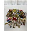 Image 1 : 60+ WW2 To Modern Military Cap & Collar Badges, Patches & Insignia Lot
