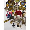 Image 3 : 60+ WW2 To Modern Military Cap & Collar Badges, Patches & Insignia Lot